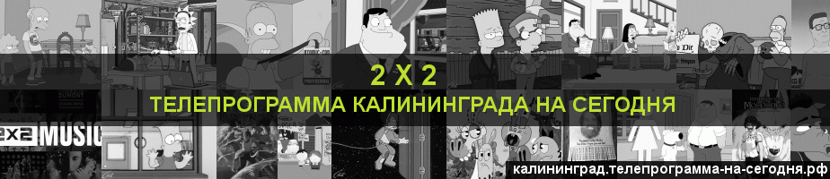 Телепрограмма на сегодня канала 2 х 2, Калининград