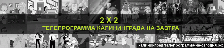 Телепрограмма на завтра канала 2 х 2, Калининград
