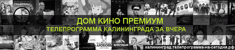 Телепрограмма за вчера канала Дом Кино Премиум, Калининград