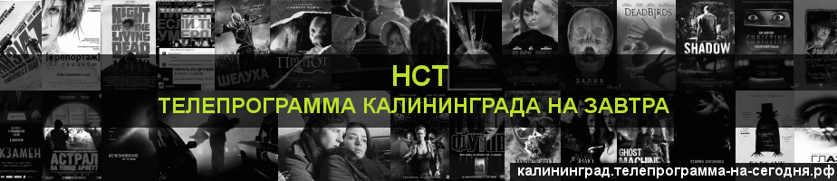 Телепрограмма на завтра канала НСТ, Калининград